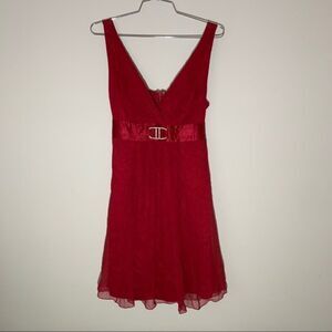 Red Guess by Marciano Sleeveless Dress Size Small
